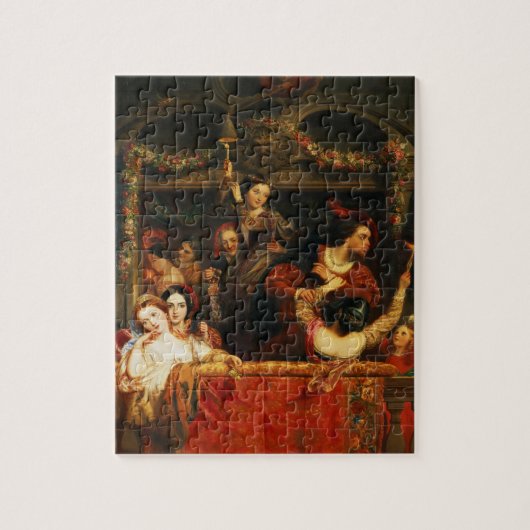 De omleiding van de Moccoletti - de laatste Gay Ma Legpuzzel (Verticaal)