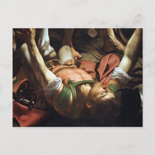 De omschakeling van Saul Briefkaart (Voorkant)