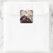 De omschakeling van St. Paul Vierkante Sticker (Tas)