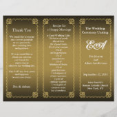 De omslag van het Programma van het huwelijk Klass (Voorkant)