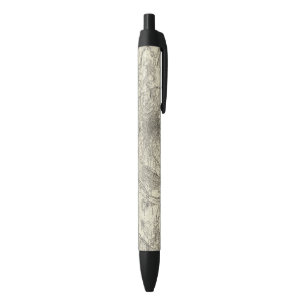 De omstreken van Parijs Zwarte Inkt Pen