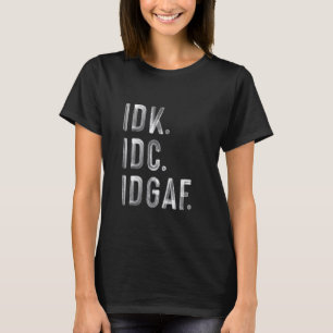 De onbeleefde antisociale acroniem Collectors Club T-shirt