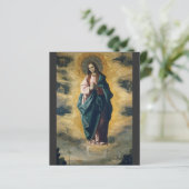 De Onbevlekte Ontvangenis Hemelse Straling Kunst (Staand voorkant)