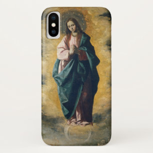 De Onbevlekte Ontvangenis Hemelse Straling Kunst iPhone X Hoesje