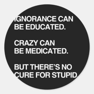 DE ONDERBREKING KAN WORDEN ONDERWIJS RONDE STICKER