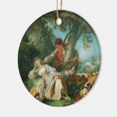 De onderbroken slaap van François Boucher Keramisch Ornament (Links)