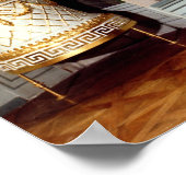 De onderdelen van de Bergl Poster (Hoek)