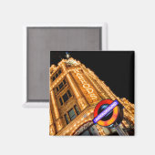 De ondergrond op Harrods Fridge Magneet (Voorkant / Achterkant)