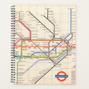 De Ondergrondse Kaart van Londen Planner