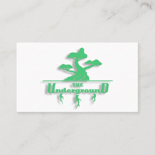 De Ondergrondse Visitekaartjes (Voorkant)