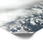 De onderkant van de ruimteshuttle Discovery Poster (Hoek)