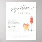 De Ondertekening van SAGE Drink het Band 8x10 Poster (Voorkant)