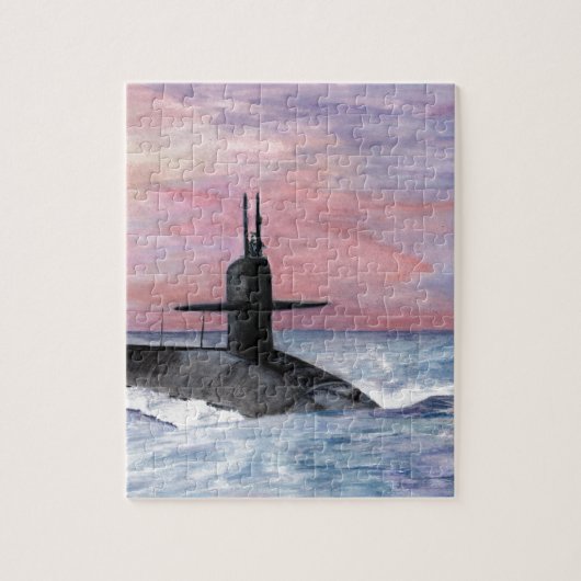 De onderzeeër van de klasse Ohio Legpuzzel (Verticaal)