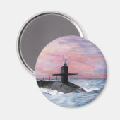 De onderzeeër van de klasse Ohio Magneet (Voorkant / Achterkant)