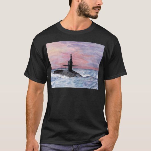 De onderzeeër van de klasse Ohio T-shirt (Voorkant)
