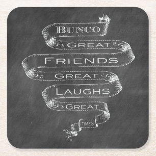 De Onderzetters van Bunco van het krijt