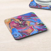 De onderzetters van de roze Moon Lovelies (Linkerzijde)