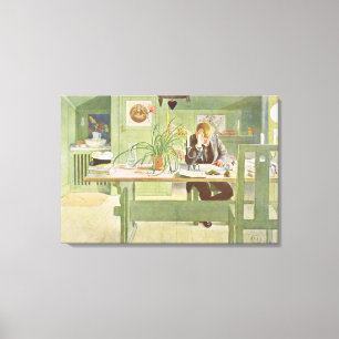 De onderzoeksruimte, café. in "Lasst Licht Hinin"( Canvas Afdruk