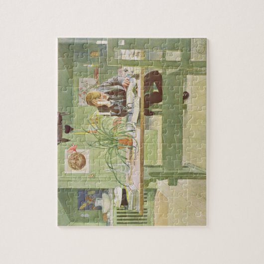 De onderzoeksruimte, café. in "Lasst Licht Hinin"( Legpuzzel (Verticaal)