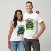 De ondeugende aap en het regenboog Pistool T-shirt (Unisex)