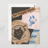De ondeugende Kittens Collage Briefkaart (Voorkant / Achterkant)