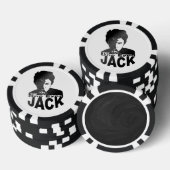 De one Eyed Jack Pokerchips (Opstapeling)