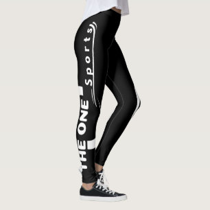 De One Sports Black GYM en Yoga Leggings