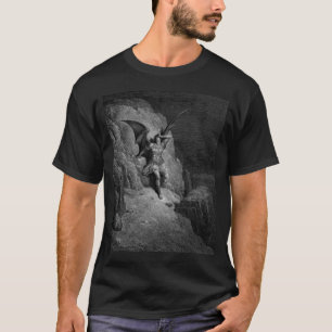 De oneindige wanhoop van Satan - Gustave Dore T-shirt