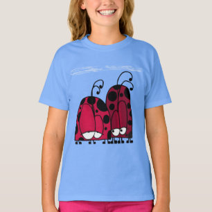 De ongeëvenaarde illusie van de Liefde Ladybug T-shirt