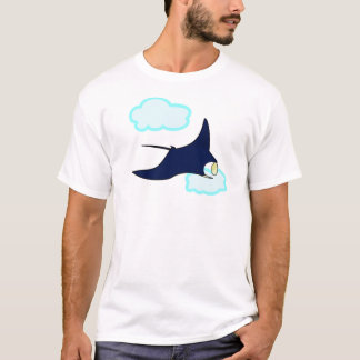 De ongelooflijke Flying Manta Ray T-shirt