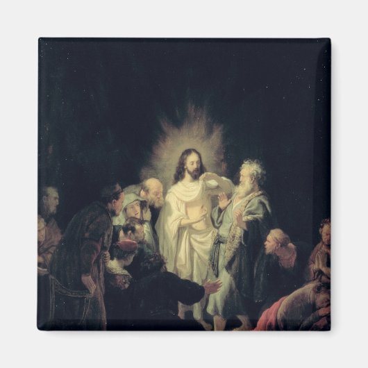 De ongelovigheid van St. Thomas Magneet (Voorkant)