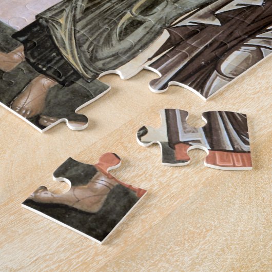 De ongelovigheid van Thomas Orthodox Christelijk I Legpuzzel (Zijkant)