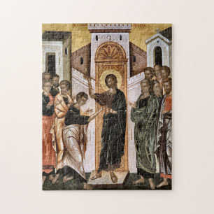De ongelovigheid van Thomas Orthodoxe christelijke Legpuzzel