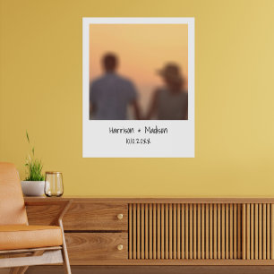 De onmiddellijke fotonamen van de terugkeer modern poster