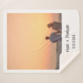 De onmiddellijke fotonamen van de terugkeer modern sherpa deken (Voorkant (horizontaal))