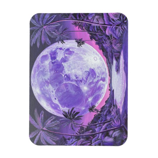 "de Onmogelijke Maan"- Magneet (Verticaal)