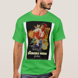 De onoverwinnelijke bokser 1973 t-shirt