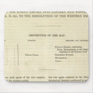De ontbinding van het Western Rijk 476 AD Muismat