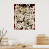 De ontbrekende pagina poster (Keuken)