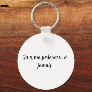 De ontbrekende parel sleutelhanger
