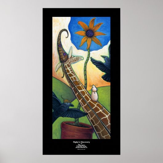 De ontdekking van Rigby Poster (Voorkant)