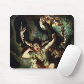 De ontgoocheling van onderaan muismat (Met muis)