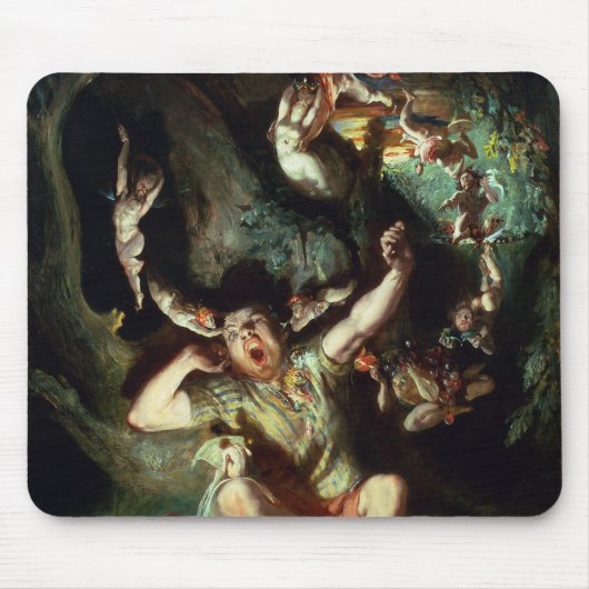 De ontgoocheling van onderaan muismat (Voorkant)