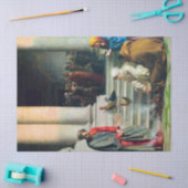 De ontkenning van Peter door Carl Bloch Tissuepapier (Craft)