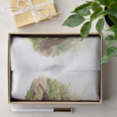 De ontkoppeling van de rode pap tissuepapier (Geschenk)