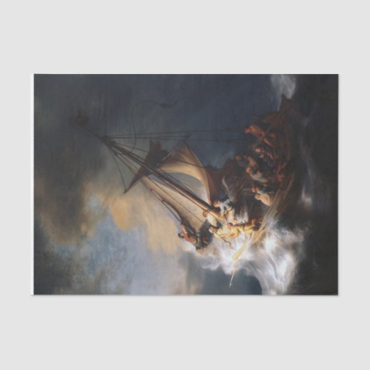 De ontkoppeling van het storm tissuepapier (Voorkant)