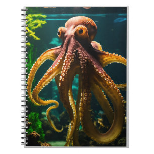 De ontsnapping: Reuzenoctopus in het aquarium Notitieboek