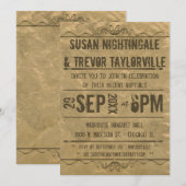 De  Ontvangst van de Afspeelbrief van de Grunge no Kaart (Voorkant / Achterkant)