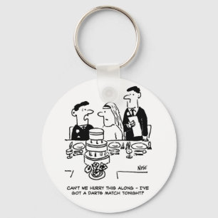 De Ontvangst van het huwelijk Bridegroom heeft een Sleutelhanger