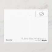 De ontvoering van Kinkade Briefkaart (Achterkant)